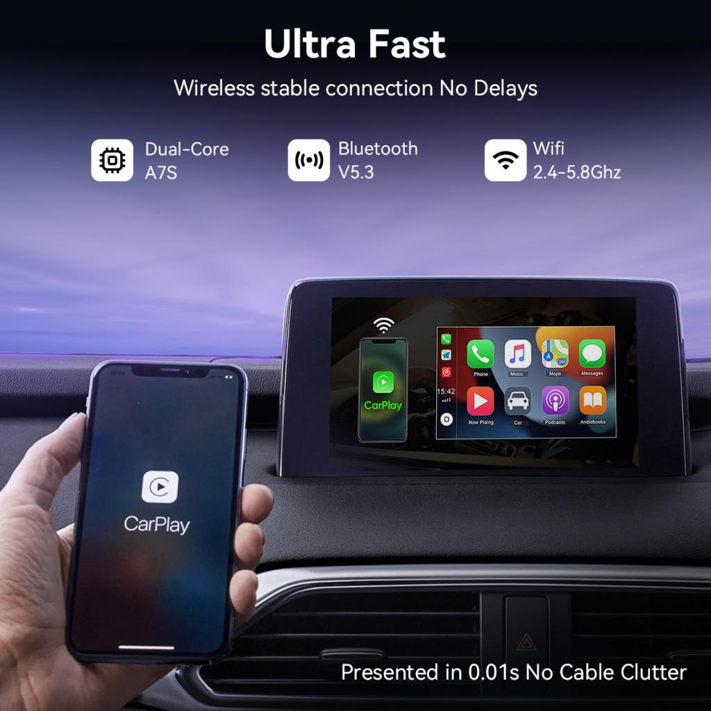 Bezdrôtový adaptér Carplay XO Design CZ016 pre sériu Apple iPhone