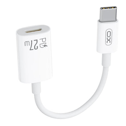 Adaptér pre dáta a nabíjanie USB-C - Lightning XO Design NB-R268A, Biela
