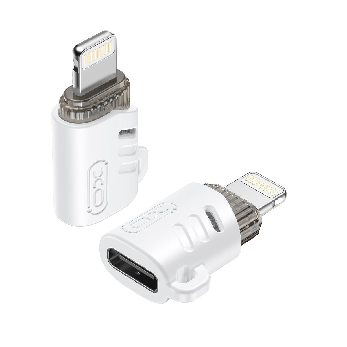 Adaptér pre dáta a nabíjanie USB-C - Lightning XO Design NB256E, Biely