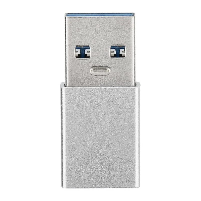 Adaptér na dáta a nabíjanie USB-C - USB-A Blue Star, biely