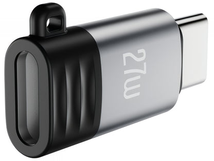 Adaptér na dáta a nabíjanie Lightning - USB-C XO Design NB263A, Čierny