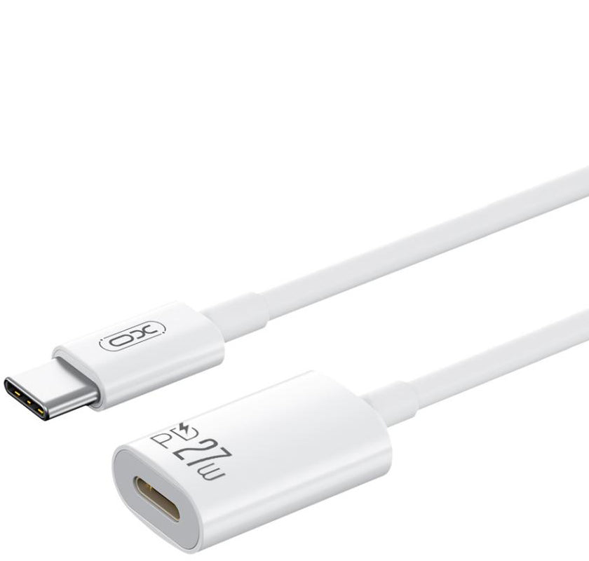 Adaptér pre dáta a nabíjanie USB-C - Lightning XO Design NB-R268A, Biela