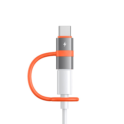 Adaptér pre dáta a nabíjanie Lightning - USB-C McDodo OT-5530, Sivý
