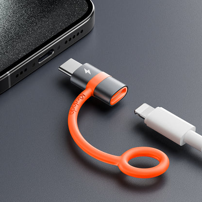 Adaptér pre dáta a nabíjanie Lightning - USB-C McDodo OT-5530, Sivý