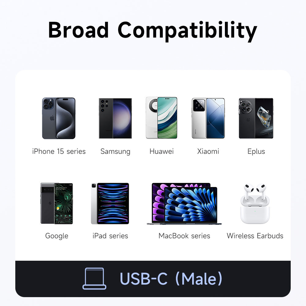 Adaptér pre dáta a nabíjanie Lightning - USB-C McDodo OT-6010 Power Off, čierny
