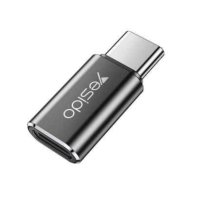 Adaptér na dáta a nabíjanie Lightning - USB-C Yesido GS22, Sivý