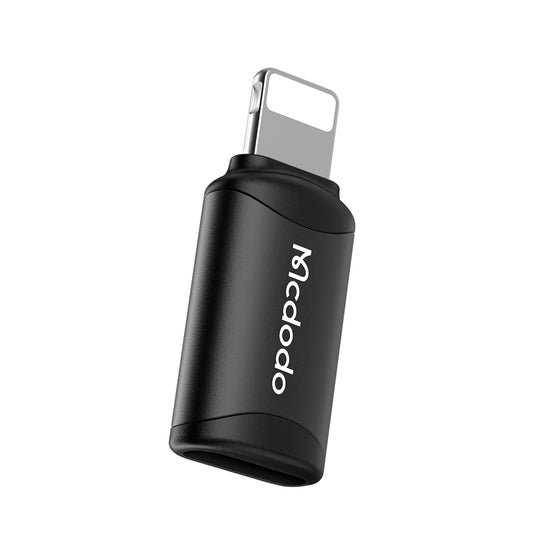 Adaptér pre dáta a nabíjanie USB-C - Lightning McDodo OT-7680, čierny
