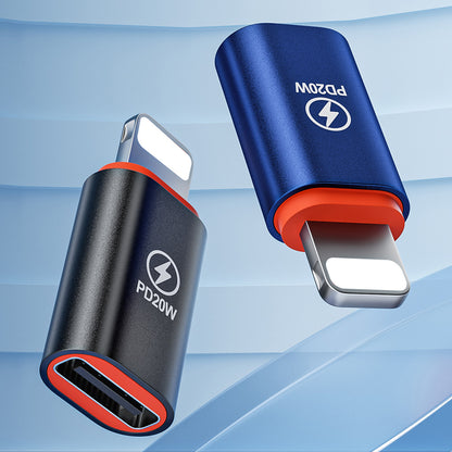 Adaptér pre dáta a nabíjanie USB-C - Lightning Techsuit A3 HyperPort, Čierno Oranžový