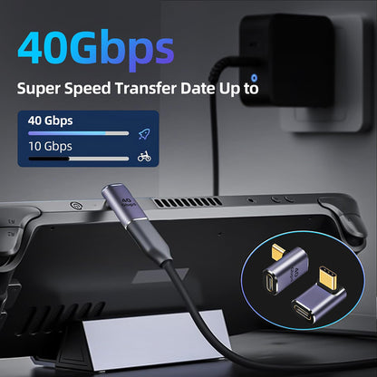 Adaptér pre dáta a nabíjanie USB-C - USB-C Techsuit A12 TitanCoreX, Sivý