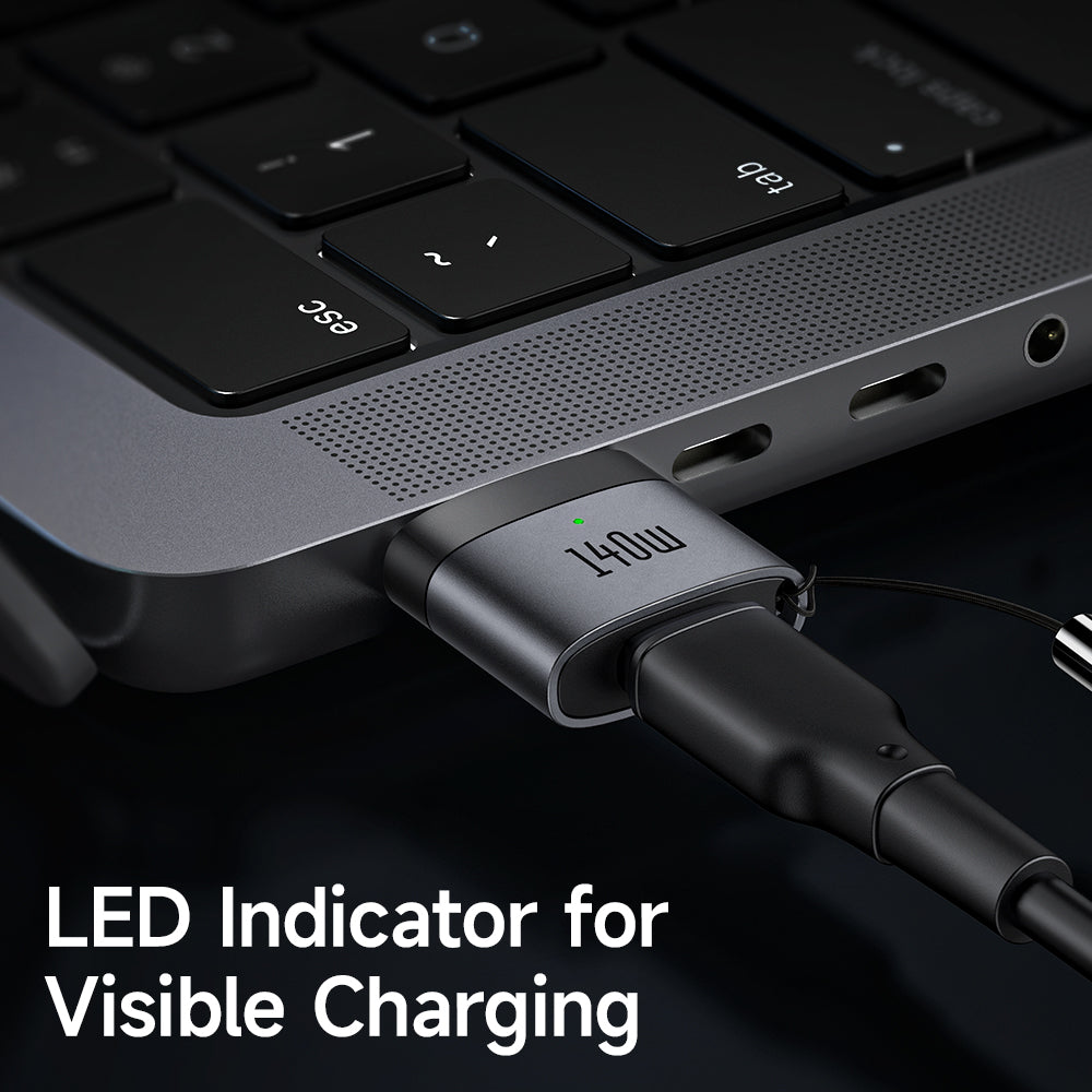 Adaptér na nabíjanie USB-C - MagSafe 3 McDodo OT-6850, čierny