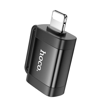 Adaptér OTG Lightning - USB-A HOCO UA31A, Čierny