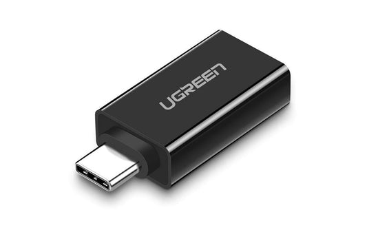 OTG adaptér USB-C - USB-A UGREEN US173, čierny