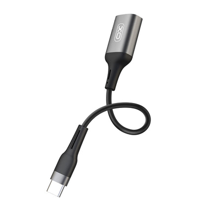 Adaptér OTG USB-C - USB-A XO Design NB201, Čierny
