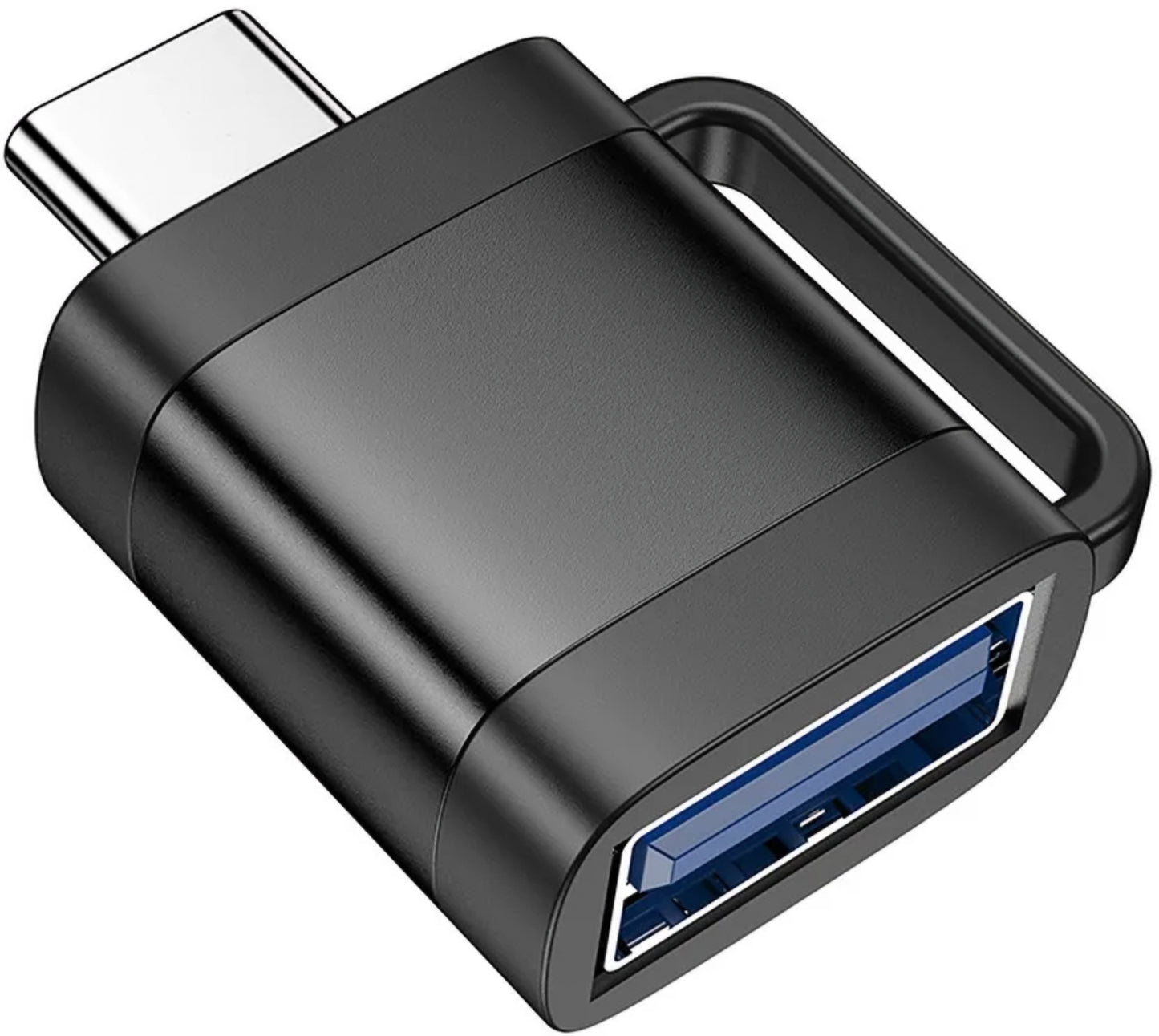 OTG adaptér USB-C - USB-A HOCO UA31C, Čierny