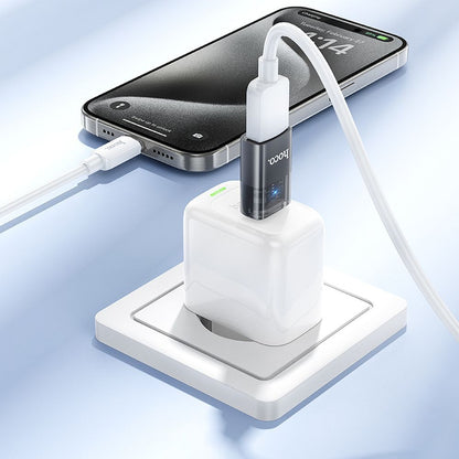 OTG adaptér USB-C - USB-A HOCO UA36B, čierny