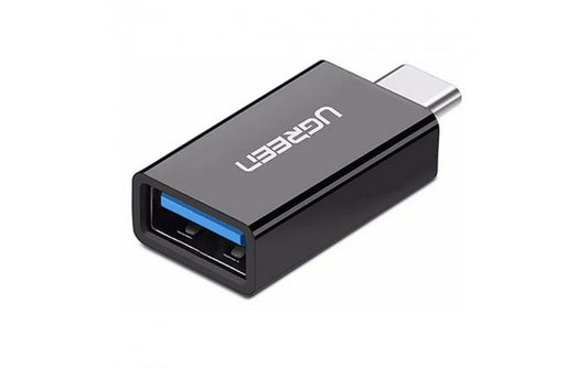 OTG adaptér USB-C - USB-A UGREEN US173, čierny