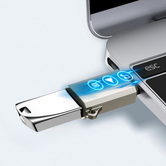 OTG adaptér USB-C - USB-A Joyroom S-H151, Strieborný