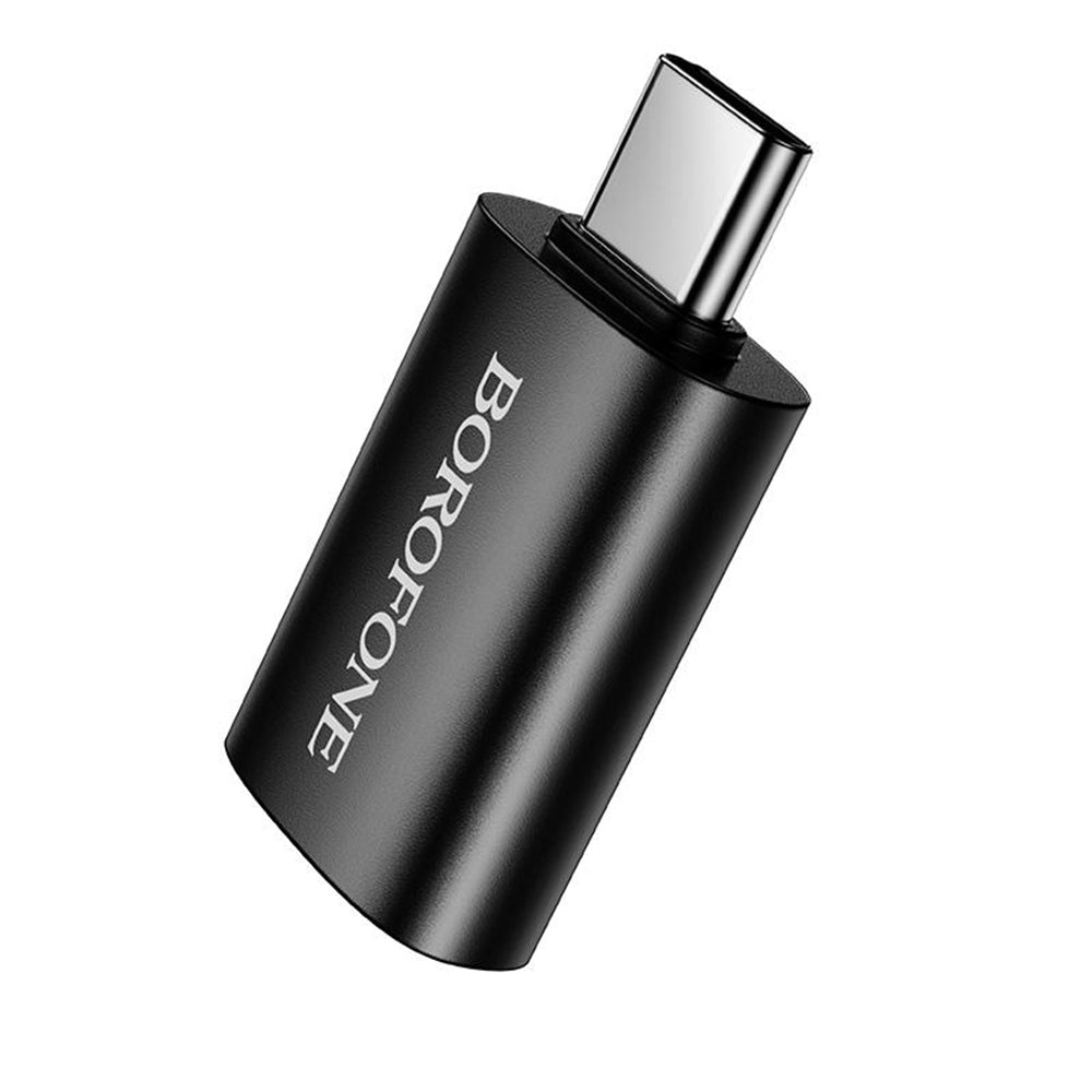 OTG USB-C - USB-A Adapter Borofone BV26C, Black