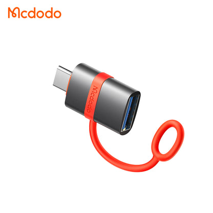 Adaptér OTG USB-C - USB-A McDodo OT-3810, Sivý