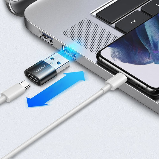 Adaptér pre dáta a nabíjanie USB-C - USB-A Joyroom S-H152, Sada 2 kusy, Čierna