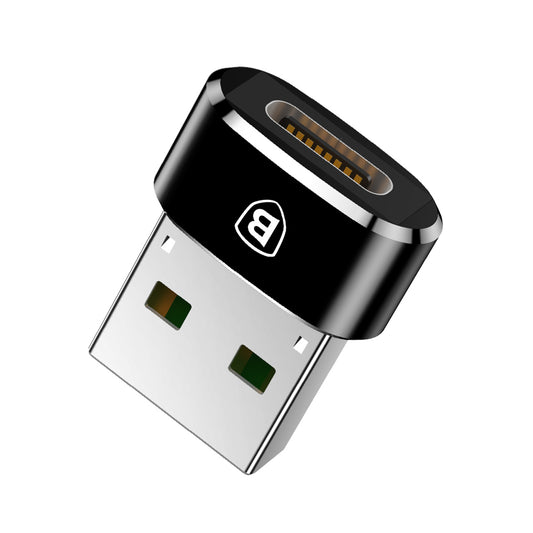 Nabíjací a dátový adaptér USB-C na USB-A Baseus USB-C na USB-A, čierny CAAOTG-01 CAAOTG-01