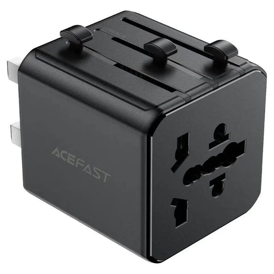 Sieťový adaptér Acefast Z11 Travel, čierny