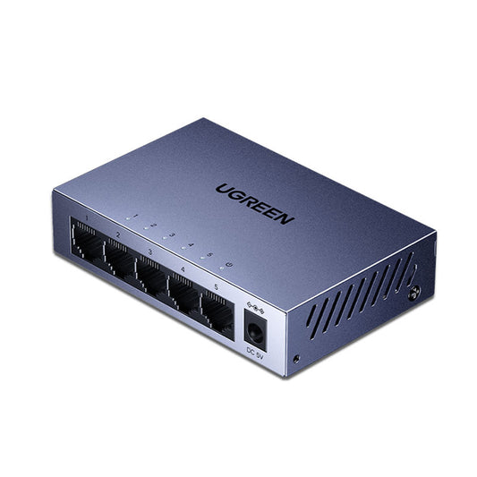 Sieťový prepínač UGREEN CM933 (65956EU), 5 x RJ45, čierny