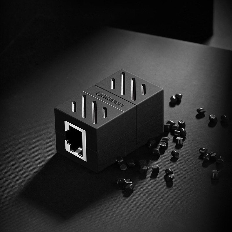 Sieťový adaptér UGREEN NW114, RJ45 - RJ45, čierny