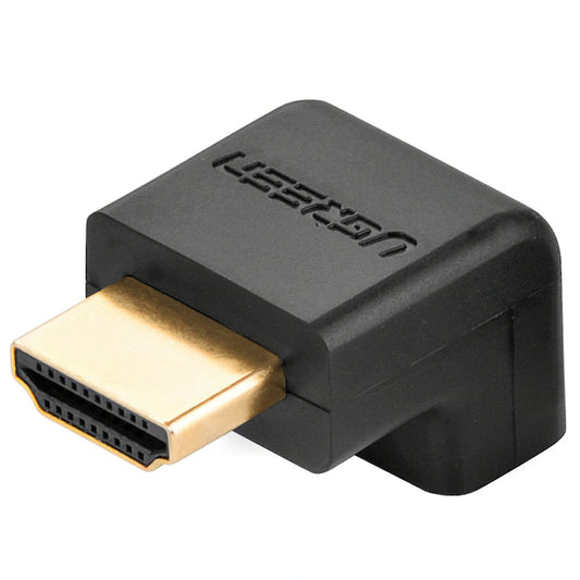 Video adaptér UGREEN Angled, HDMI - HDMI, 4K, Čierny