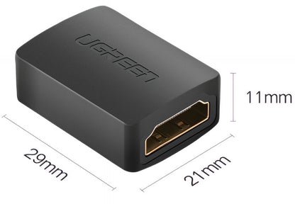 Video adaptér UGREEN HD112, HDMI - HDMI, 4K, Čierny