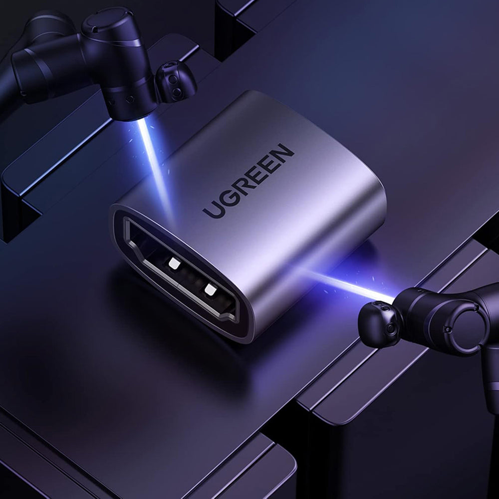 Video adaptér UGREEN HD159 (90592), HDMI - HDMI, 8K, sivý