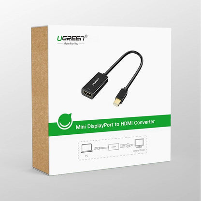 Video adaptér UGREEN MD112 (10461), MiniDisplayPort - HDMI, Čierny