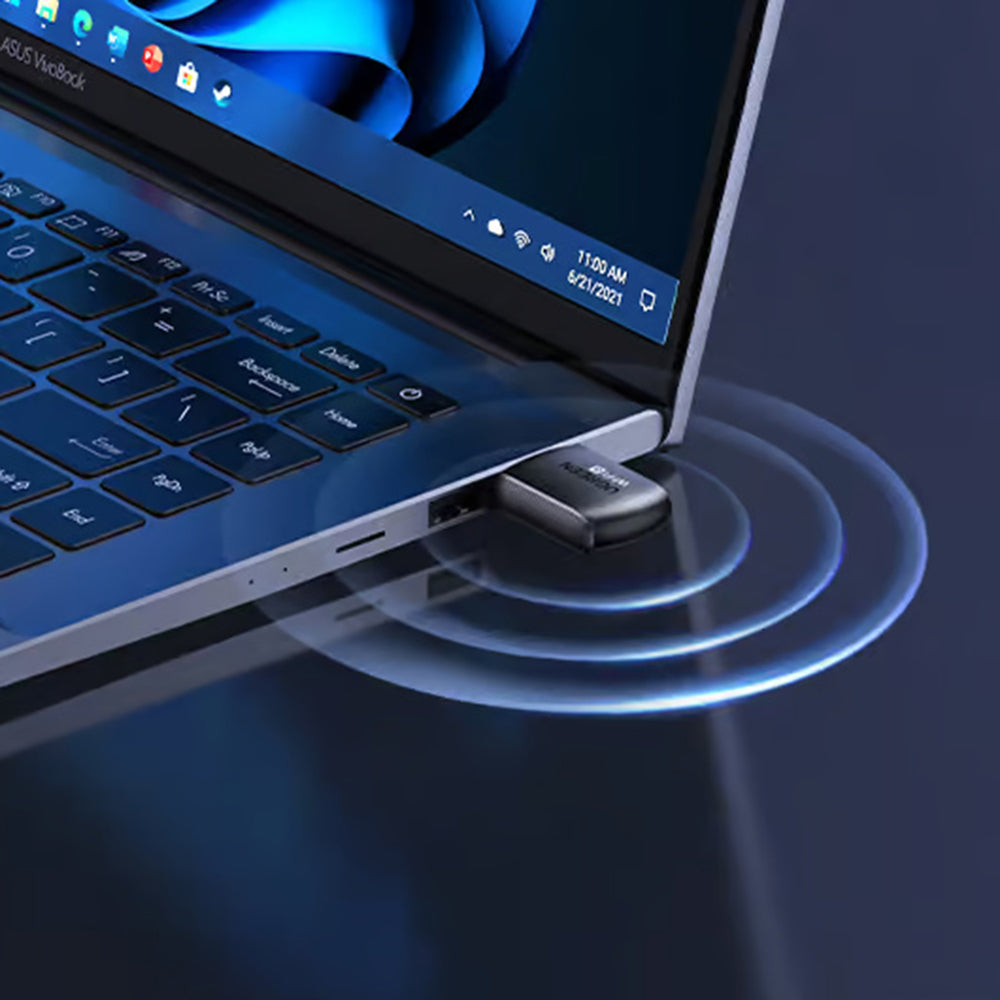 Adaptér Wireless UGREEN CM762 (35264), Dual Band, Wi-Fi 6, 600Mbps, Čierny