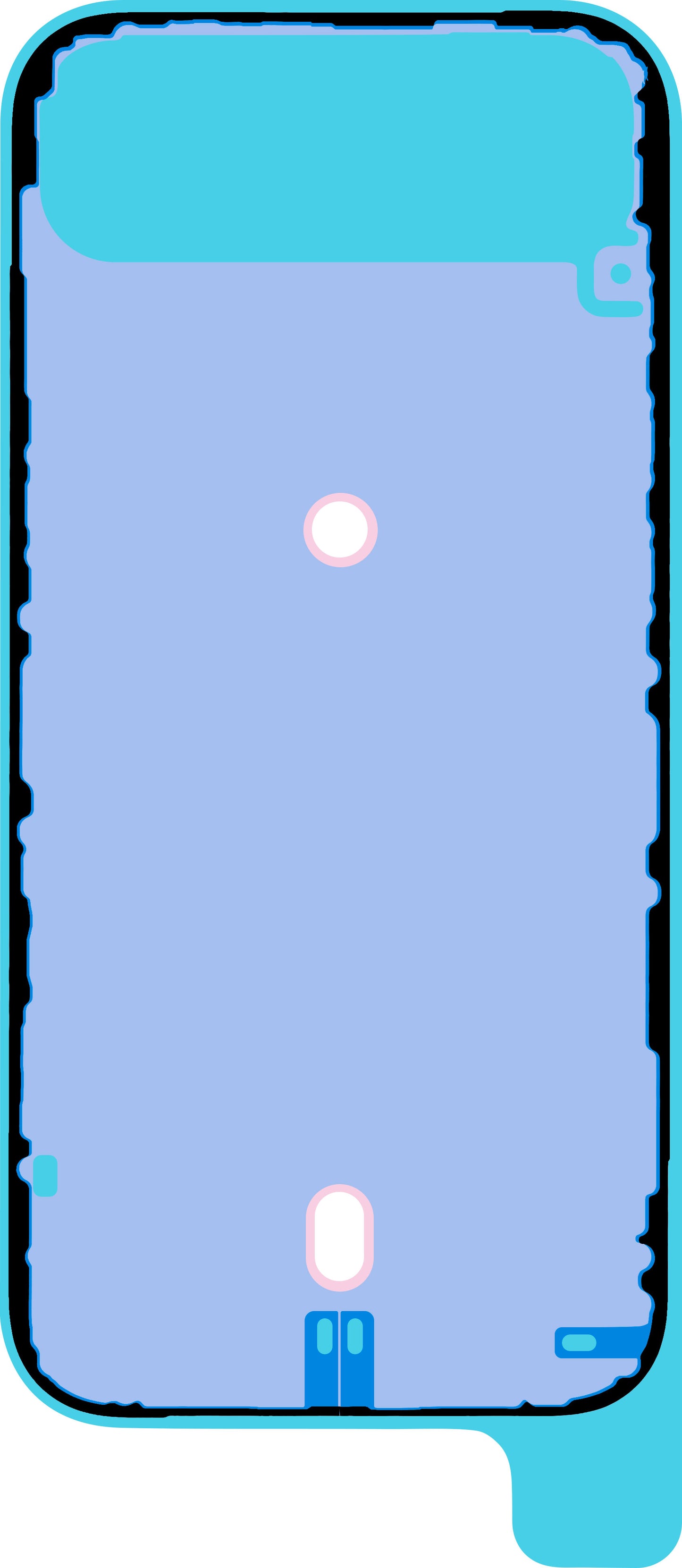 Lepidlo na kryt batérie Apple iPhone 17 Air, Service Pack 923-12838