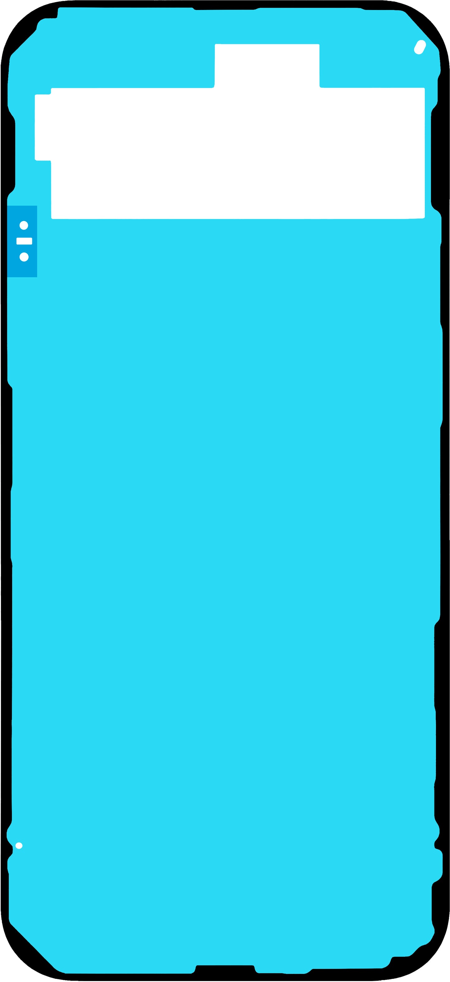 Lepidlo na kryt batérie Google Pixel 9, Service Pack G806-12941-00