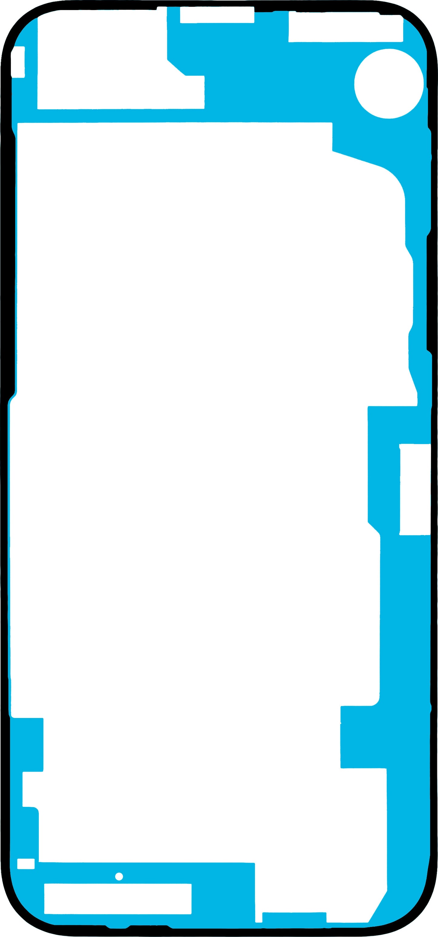 Lepidlo na kryt batérie Google Pixel 8a, Service Pack G806-12578-01