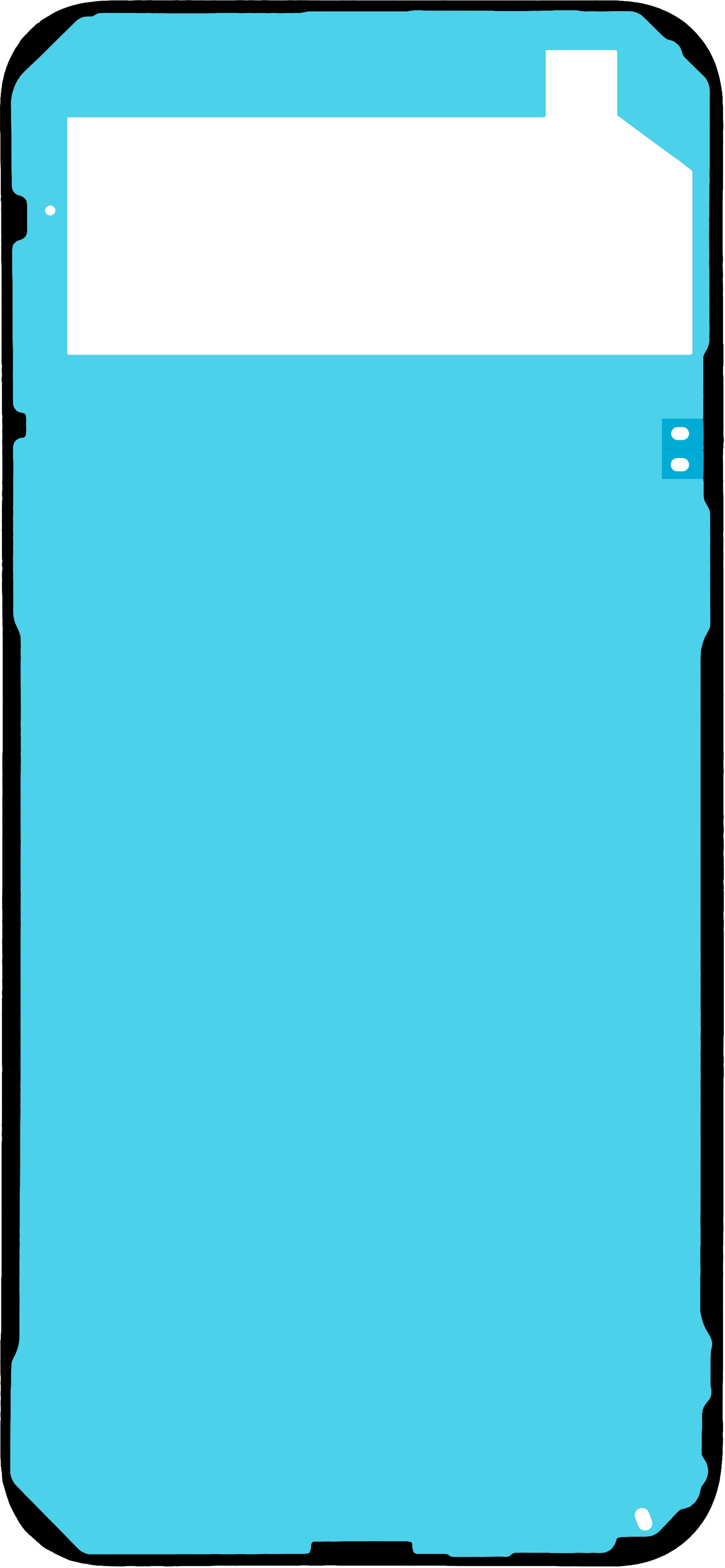 Lepidlo na kryt batérie Google Pixel 9 Pro XL, Service Pack G806-10576-90