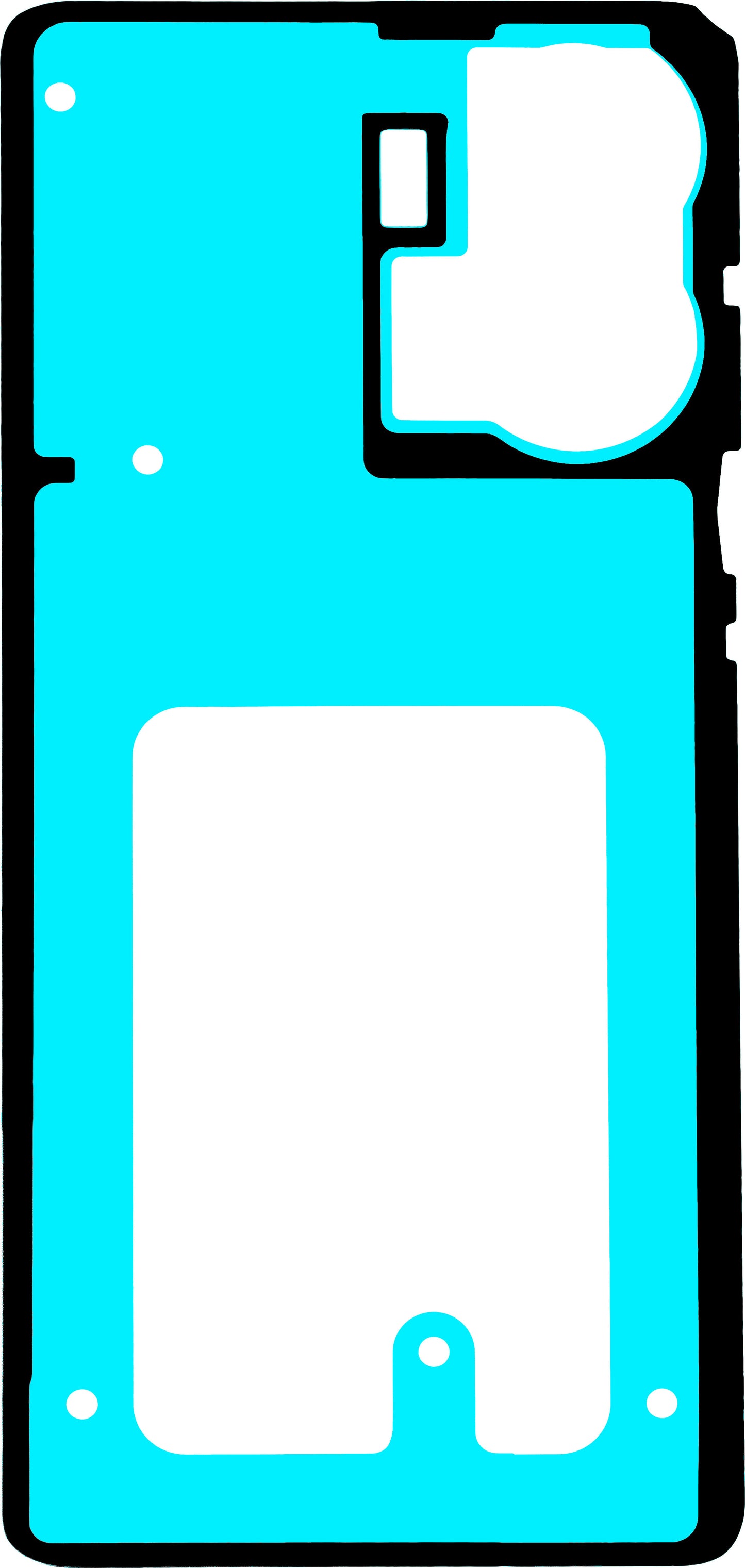 Lepidlo na kryt batérie Motorola Edge 50 Fusion, Service Pack 5948C24385