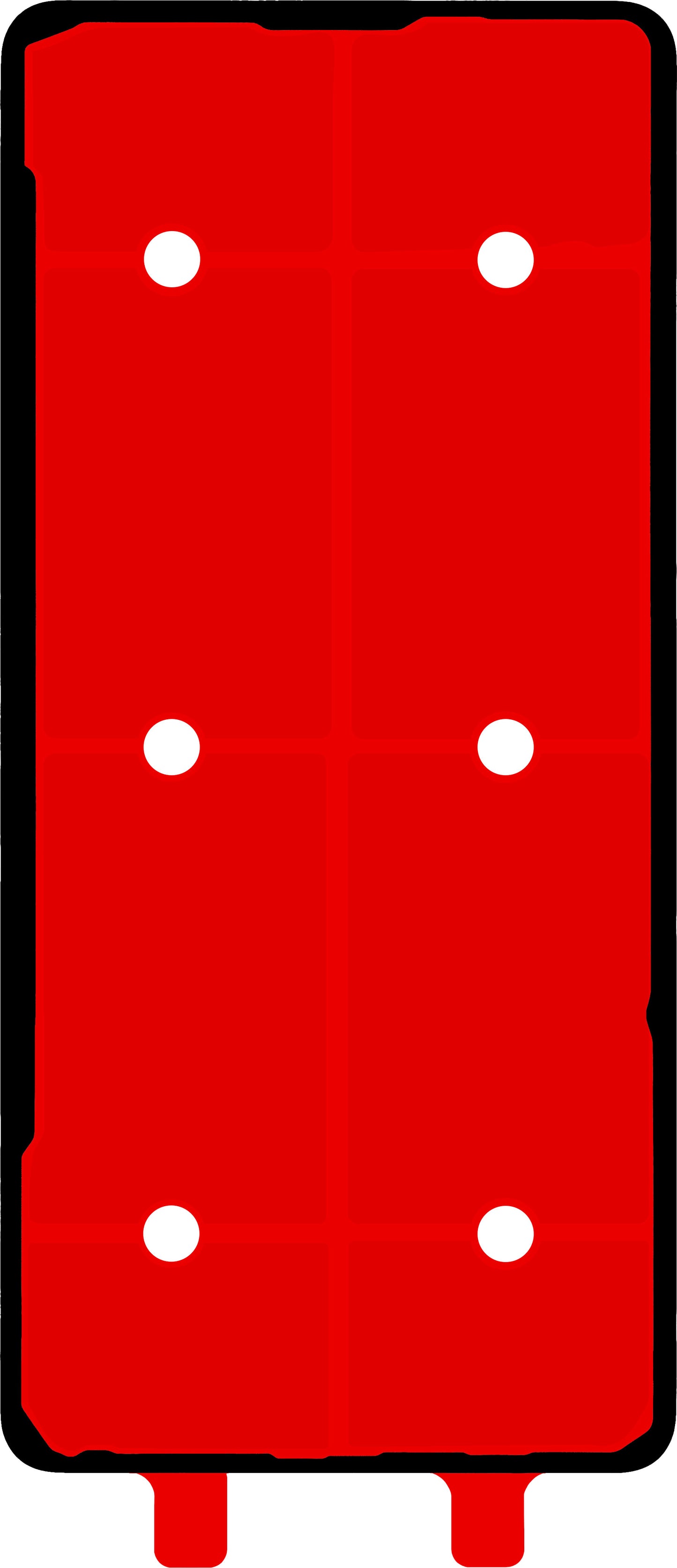 Lepidlo na kryt batérie Realme GT 6T, Service Pack 612717000309