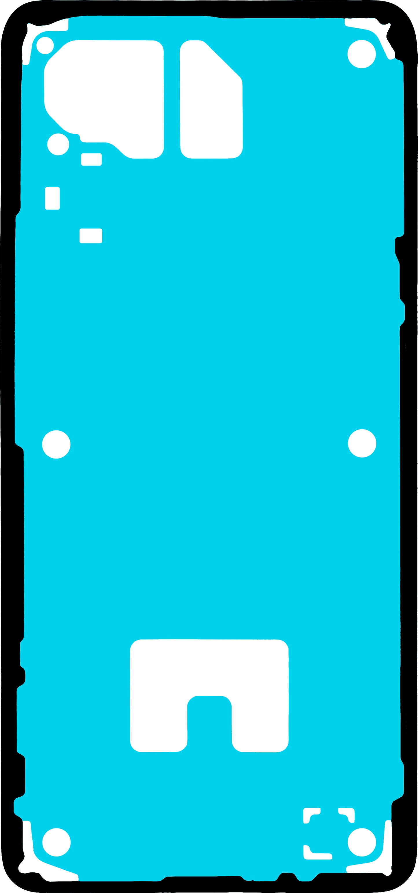 Lepidlo na kryt batérie Realme 16 Pro+, Service Pack 612717000972