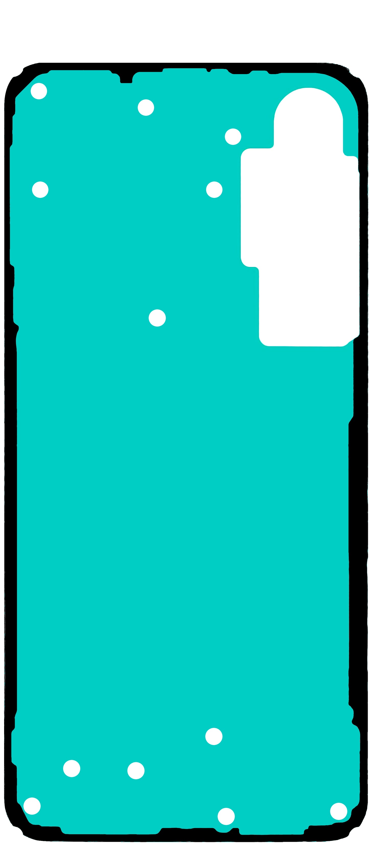 Lepidlo na kryt batérie Samsung Galaxy S24 FE S721, Service Pack GH81-26418A