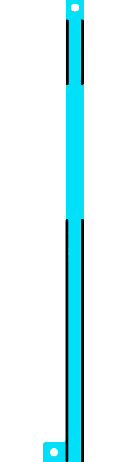 Lepidlo na displej Huawei Mate X7, Typ 15, Pod vnútorné, Servisný balíček 51630NAR