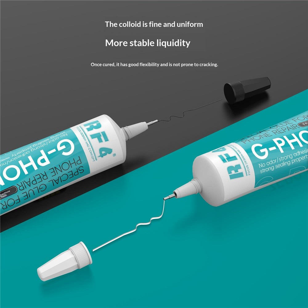 Tekuté lepidlo RF4 G-Phone, 60 ml, čierne