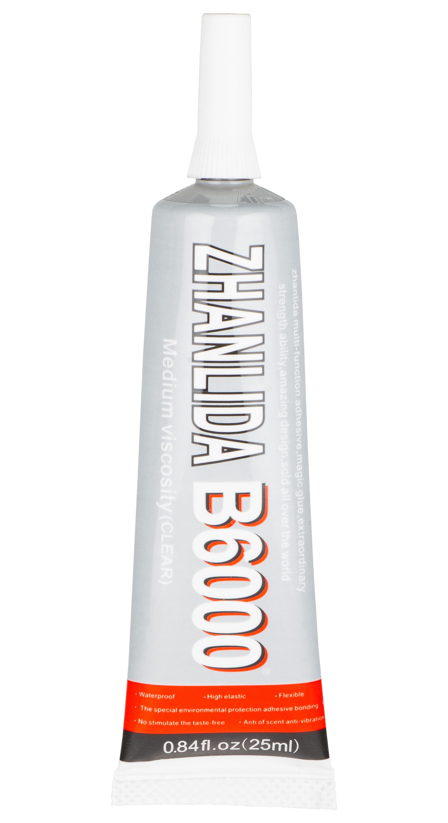 Tekuté lepidlo Zhanlida B-6000, 25ml, Transparentné