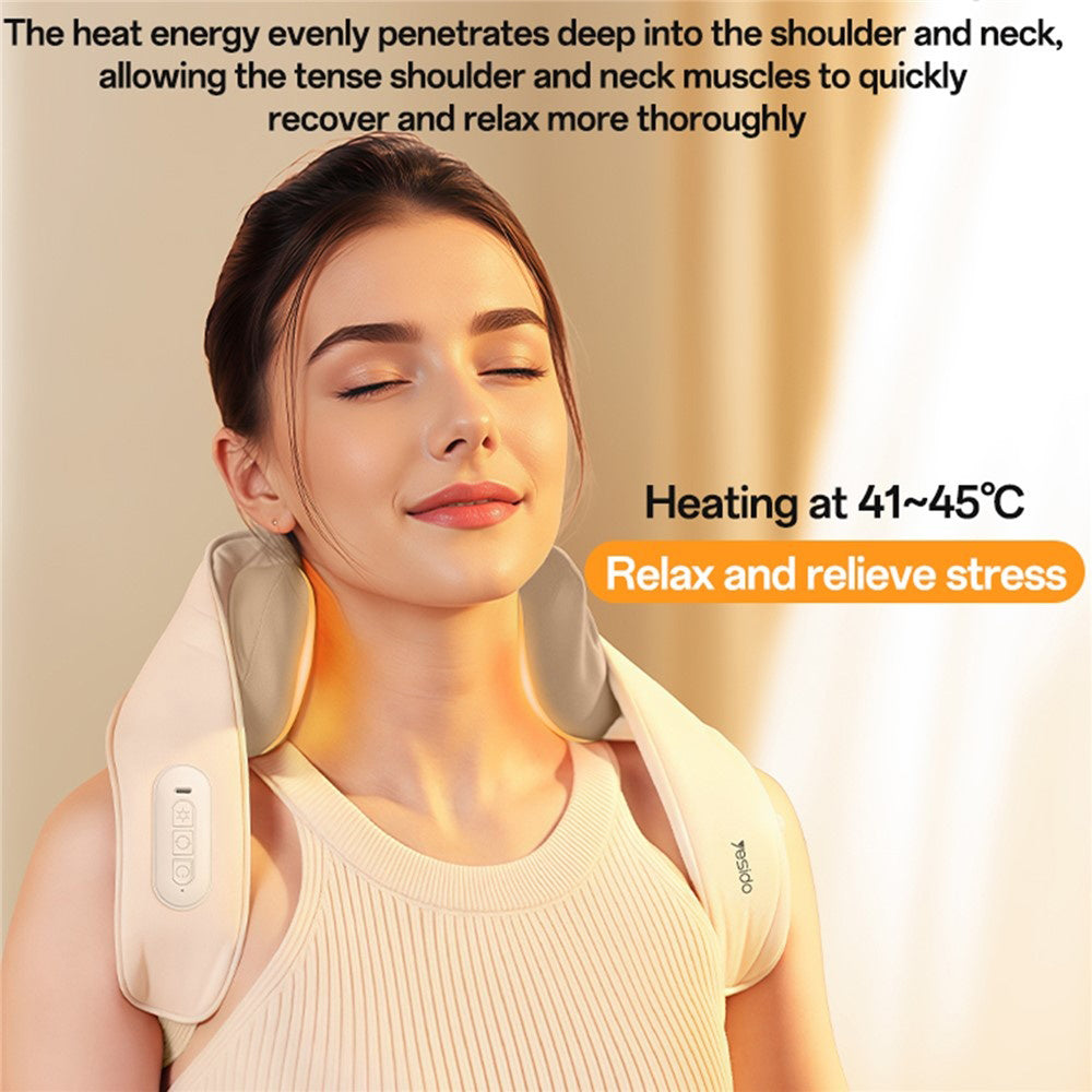 Masážny prístroj na krk Yesido MG11, Béžový