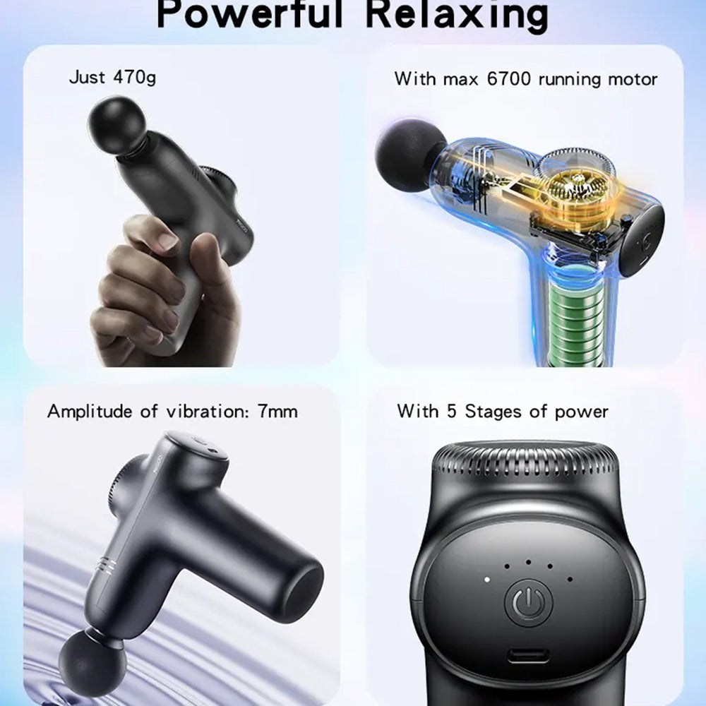 Masážny prístroj Yesido MG01, Čierny