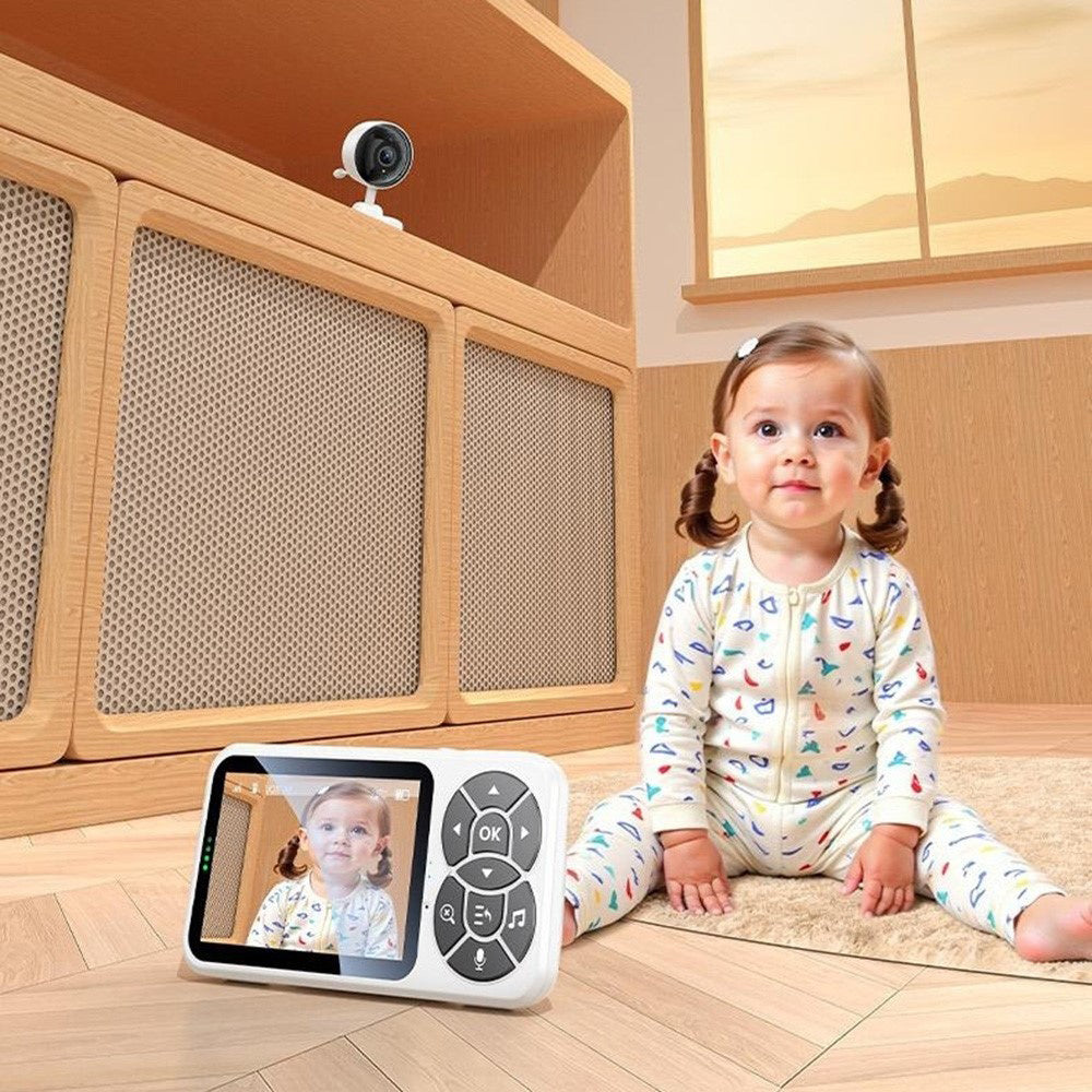 Baby Monitor Yesido KM26, Wi-Fi, Biely