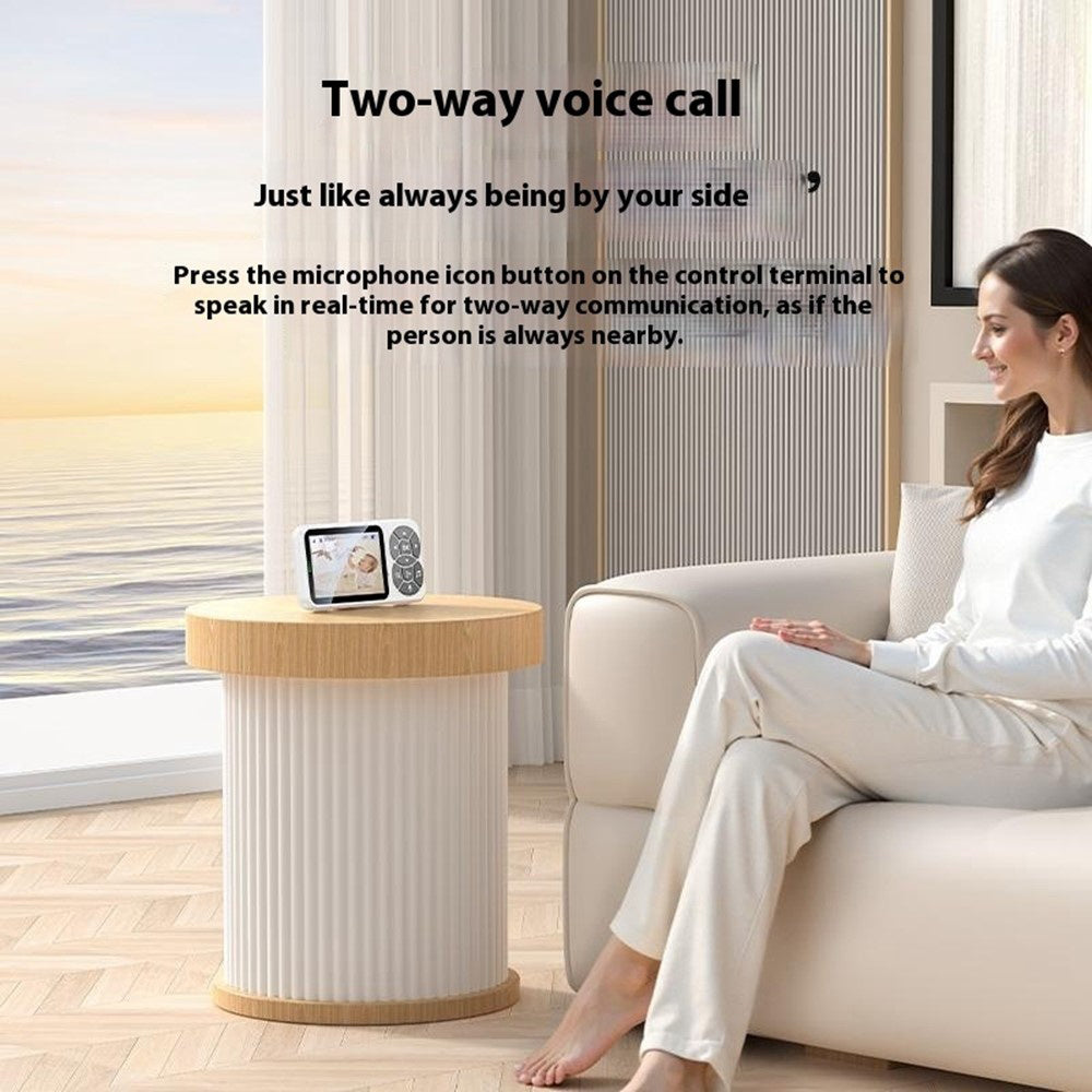 Baby Monitor Yesido KM26, Wi-Fi, Biely