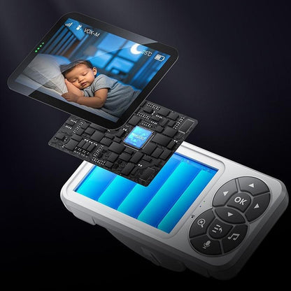 Baby Monitor Yesido KM26, Wi-Fi, Biely