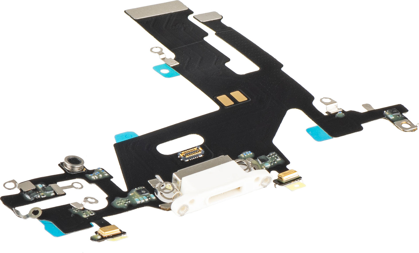 Pásik s nabíjacím konektorom - mikrofón Apple iPhone 11, biely